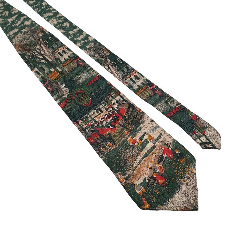 Don Loper Beverly Hills Mens Necktie Tie Designer Imported Silk Work Dad Gift